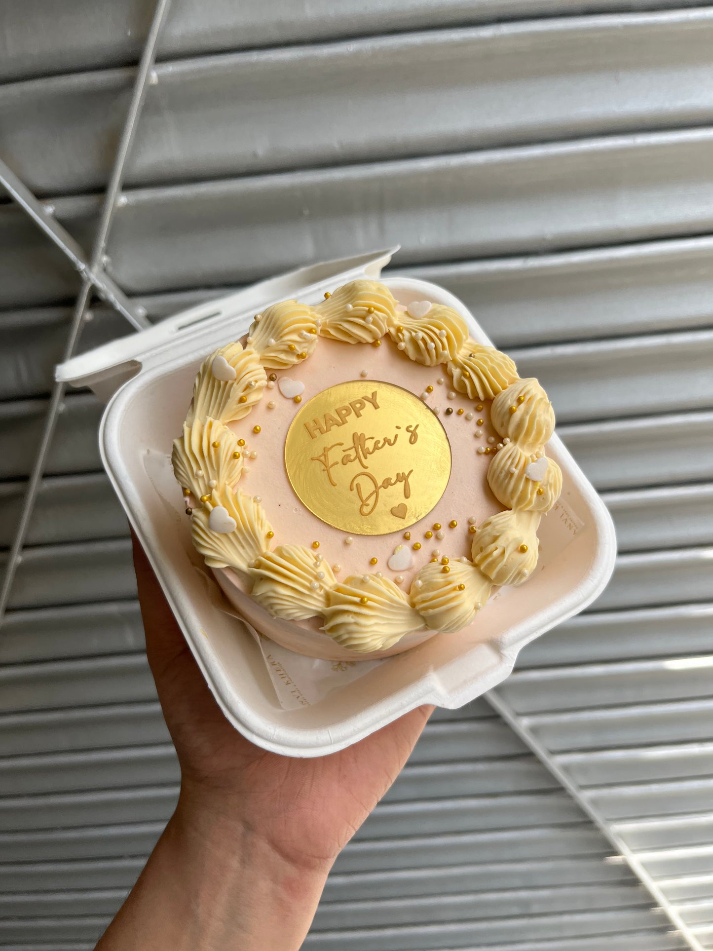 Happy Father's Day Bento Cake