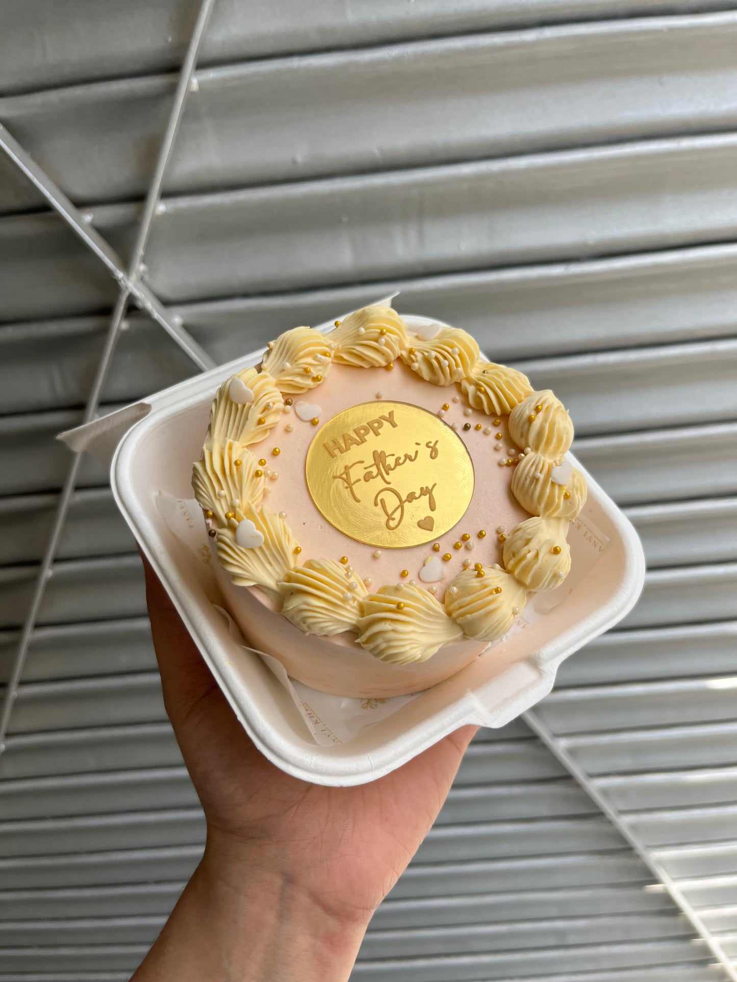 Happy Father's Day Bento Cake