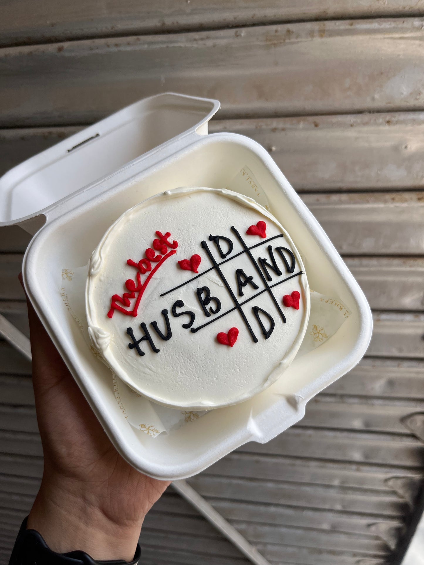 Best Husband and Dad Bento Cake