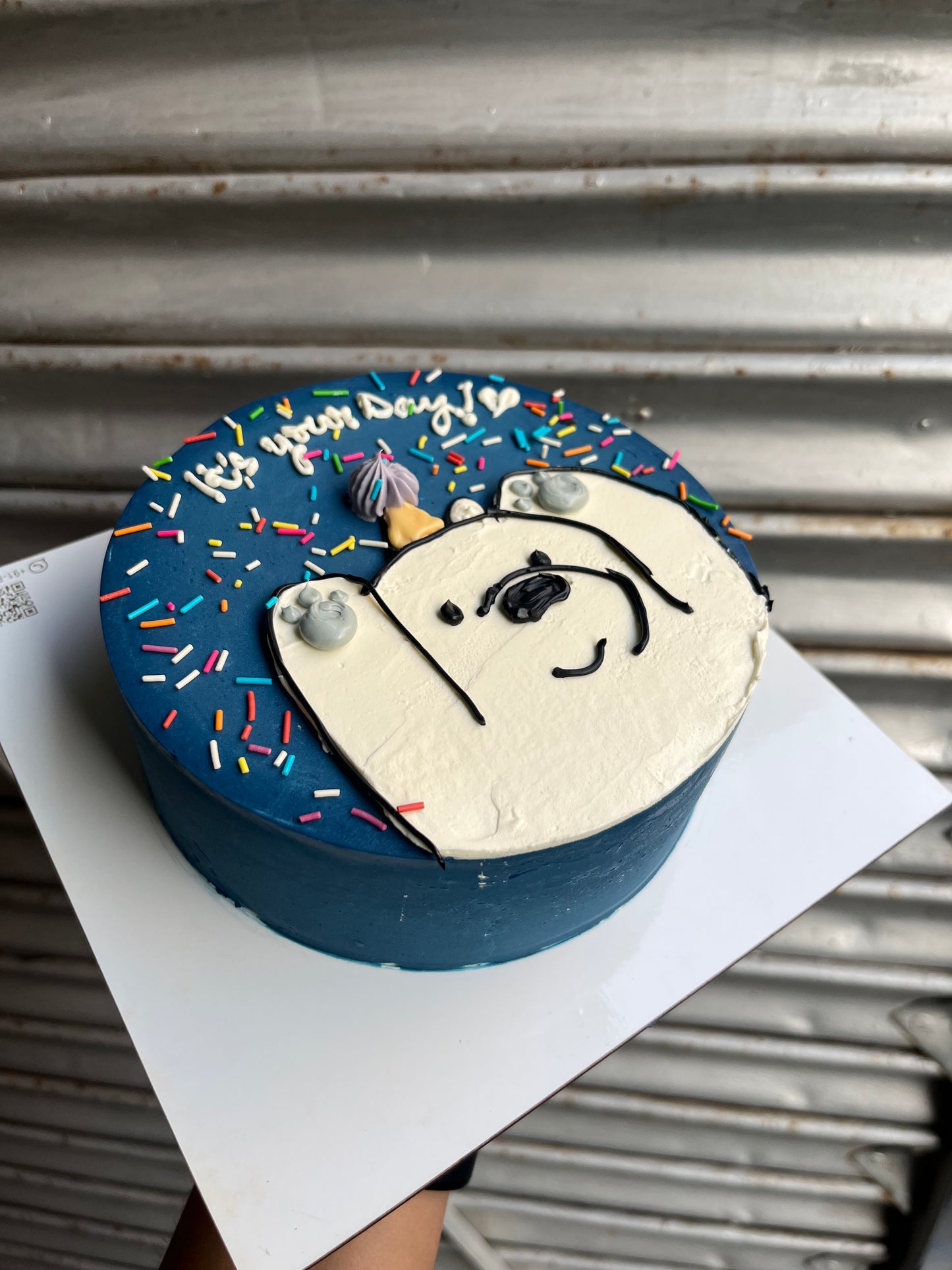 Bear Birthday Celebration Cake