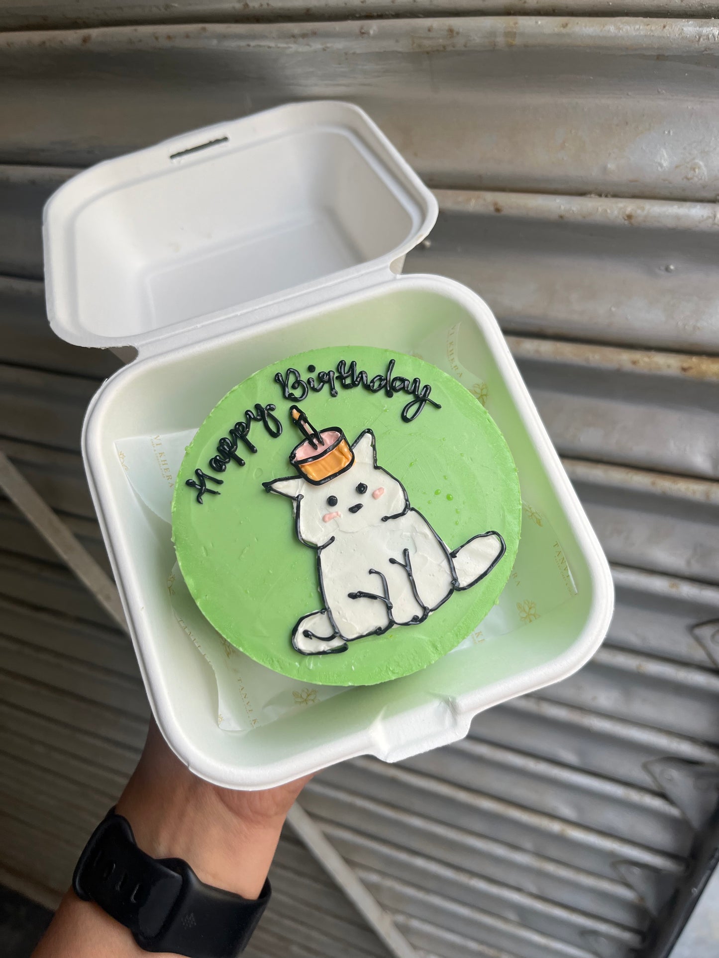 Cute Cat Birthday Bento