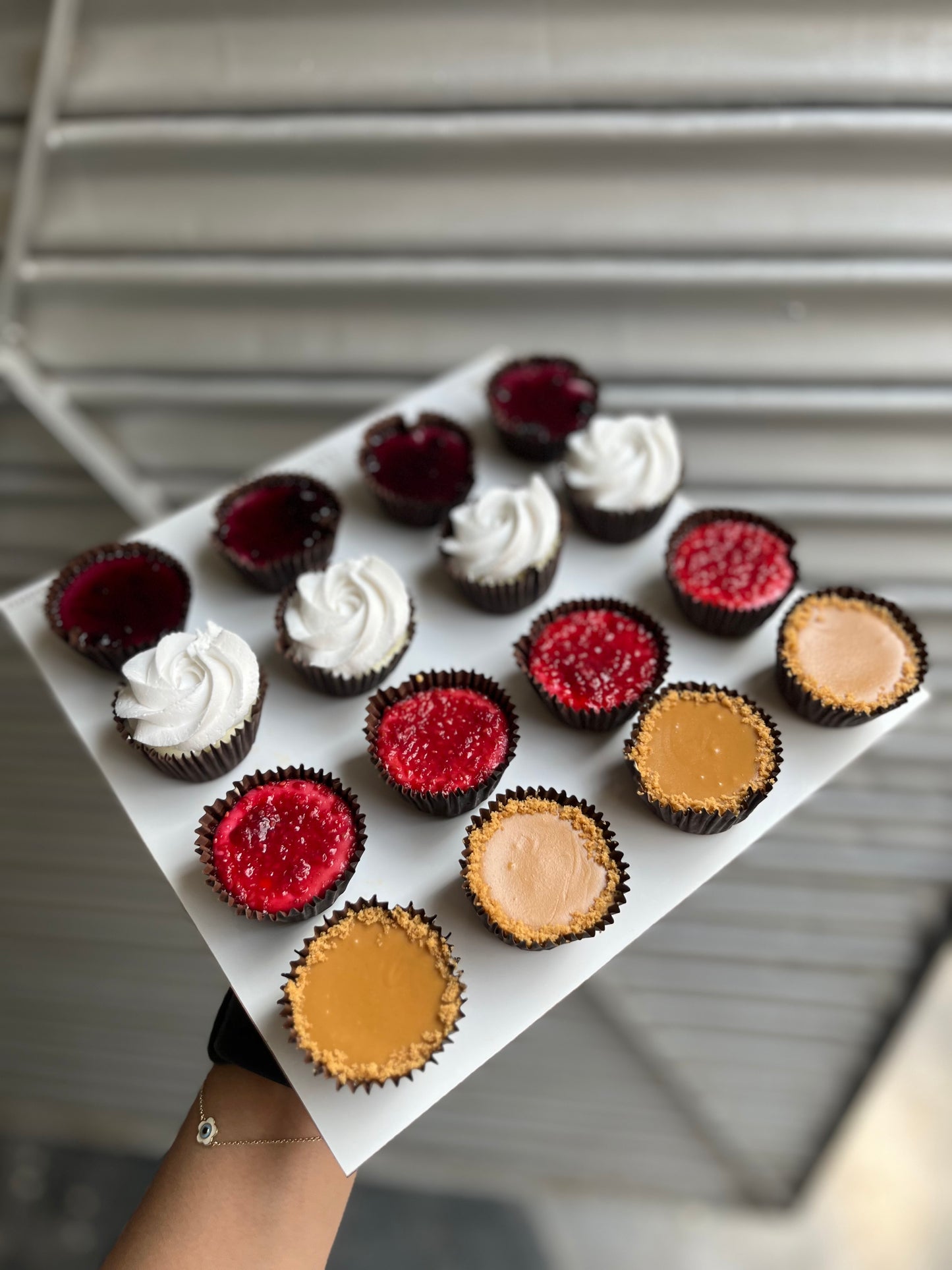 16 mini Cheesecake Tray