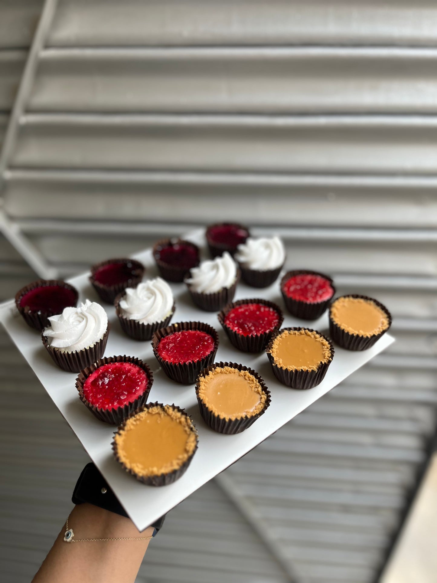 16 mini Cheesecake Tray