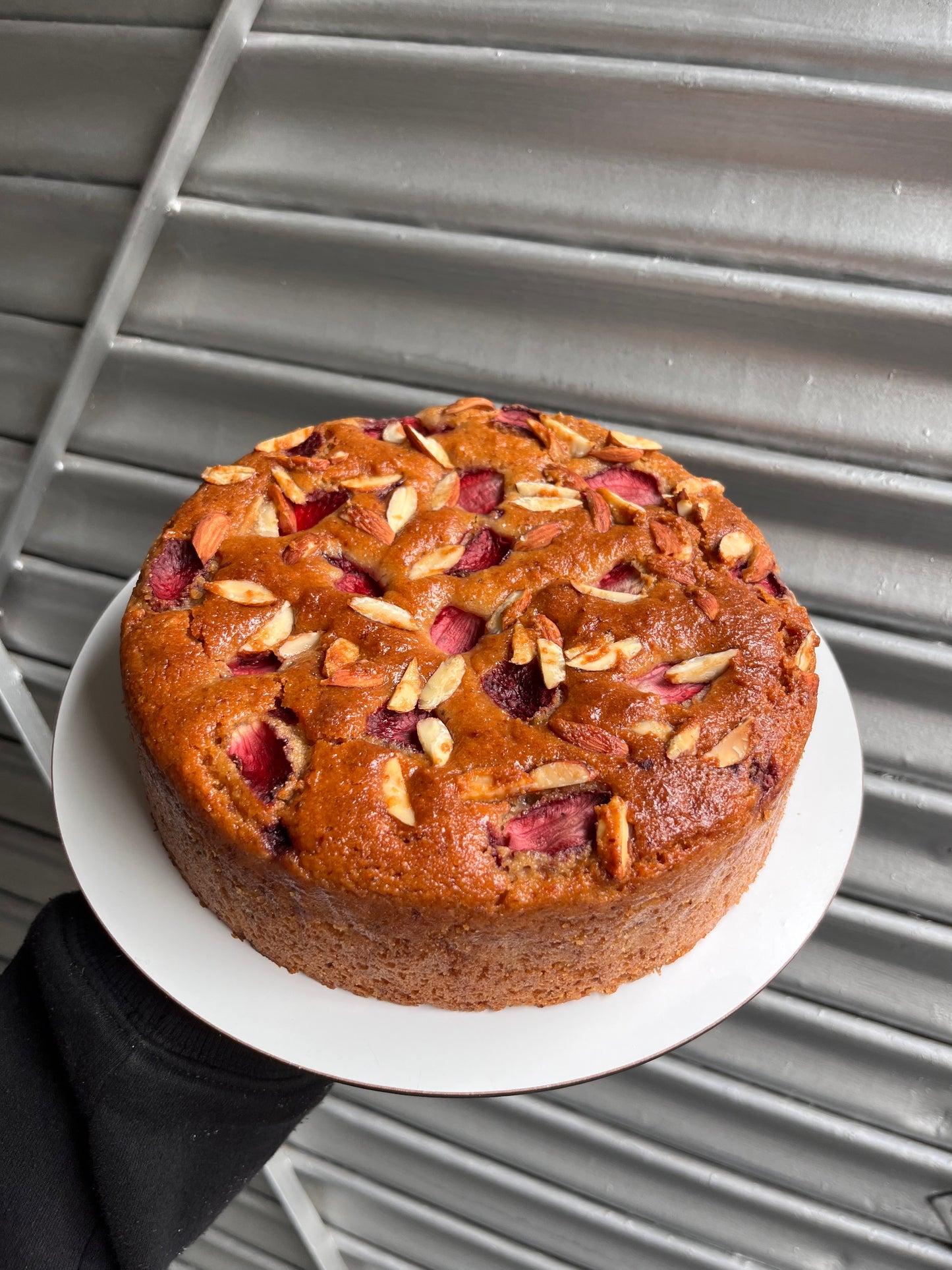 Whole Wheat Strawberry Almond Tea Cake Box