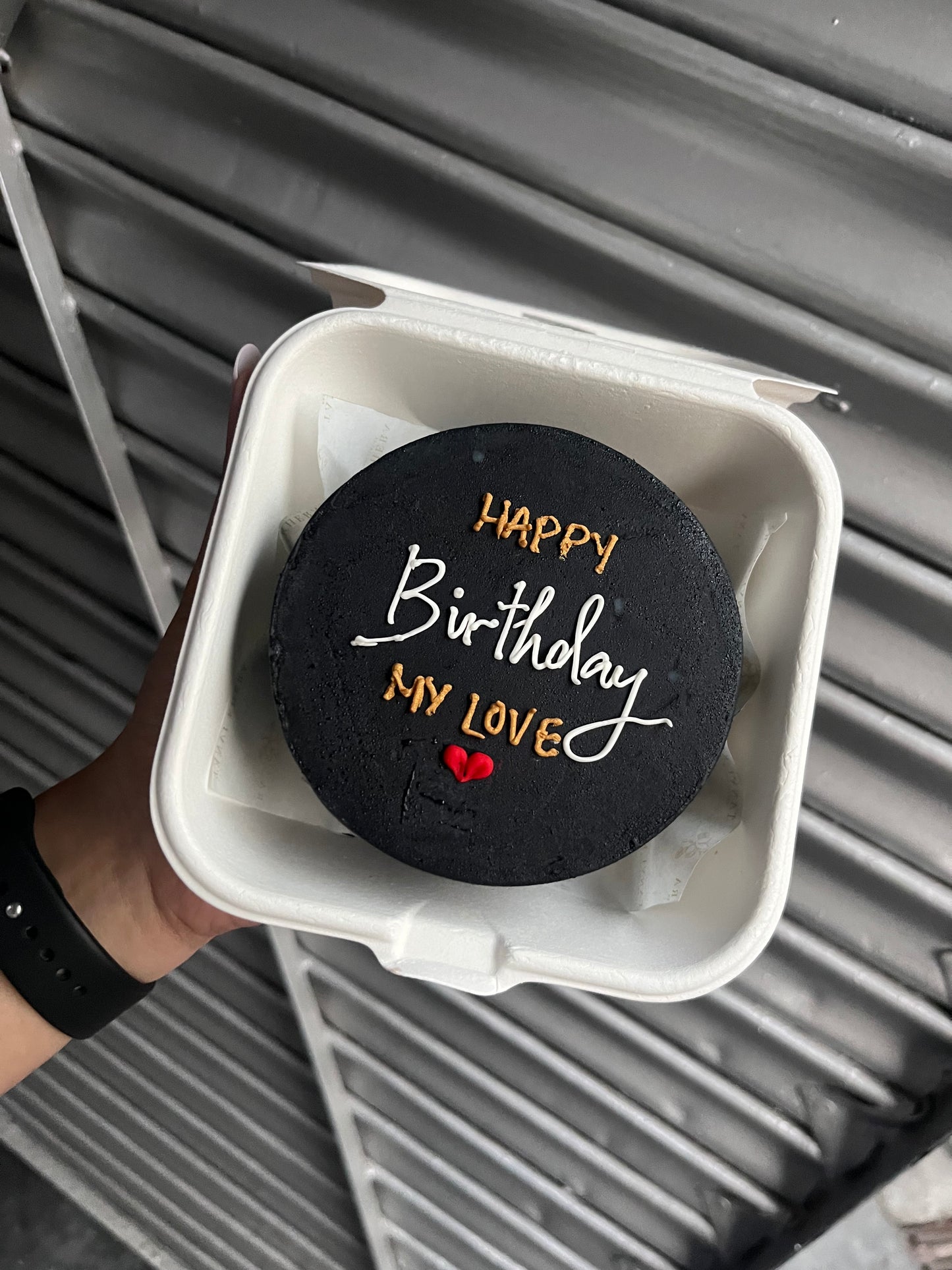 Happy Birthday Bento Cake