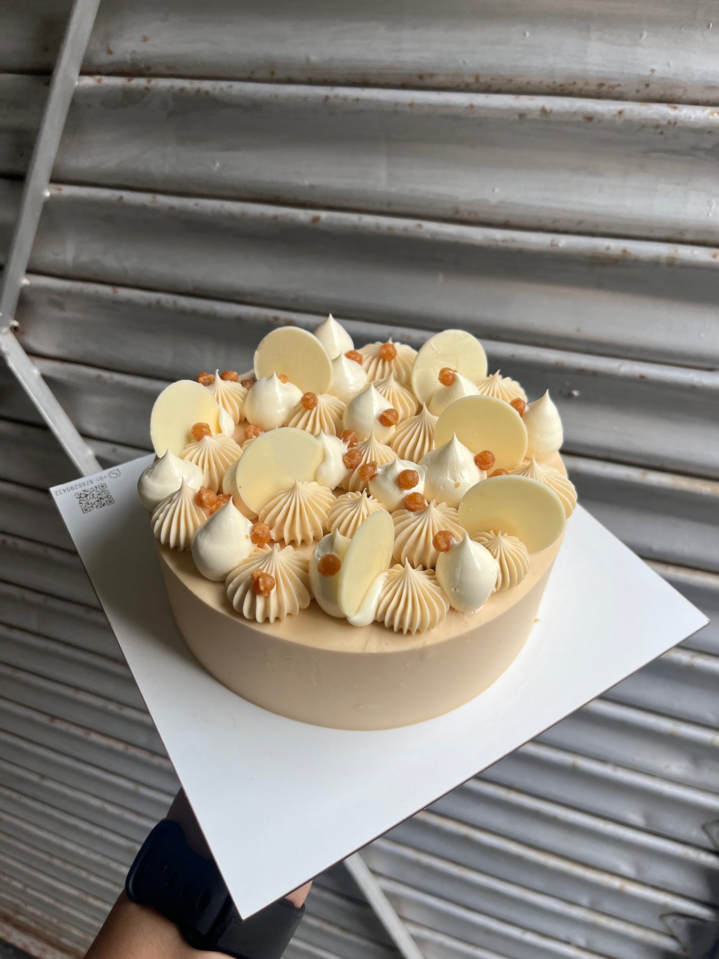 Caramel Butterscotch Buttercream cake