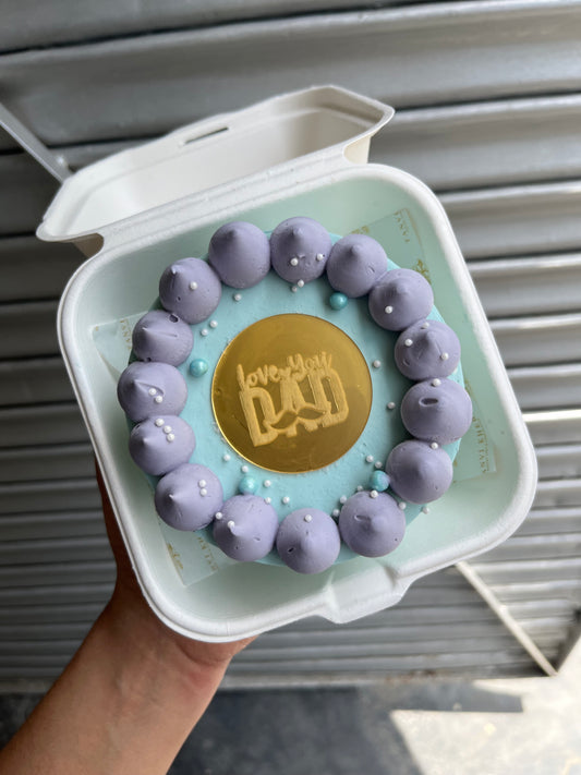 Love you Dad Bento Cake