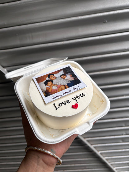 Happy Father's Day Love You Bento Cake