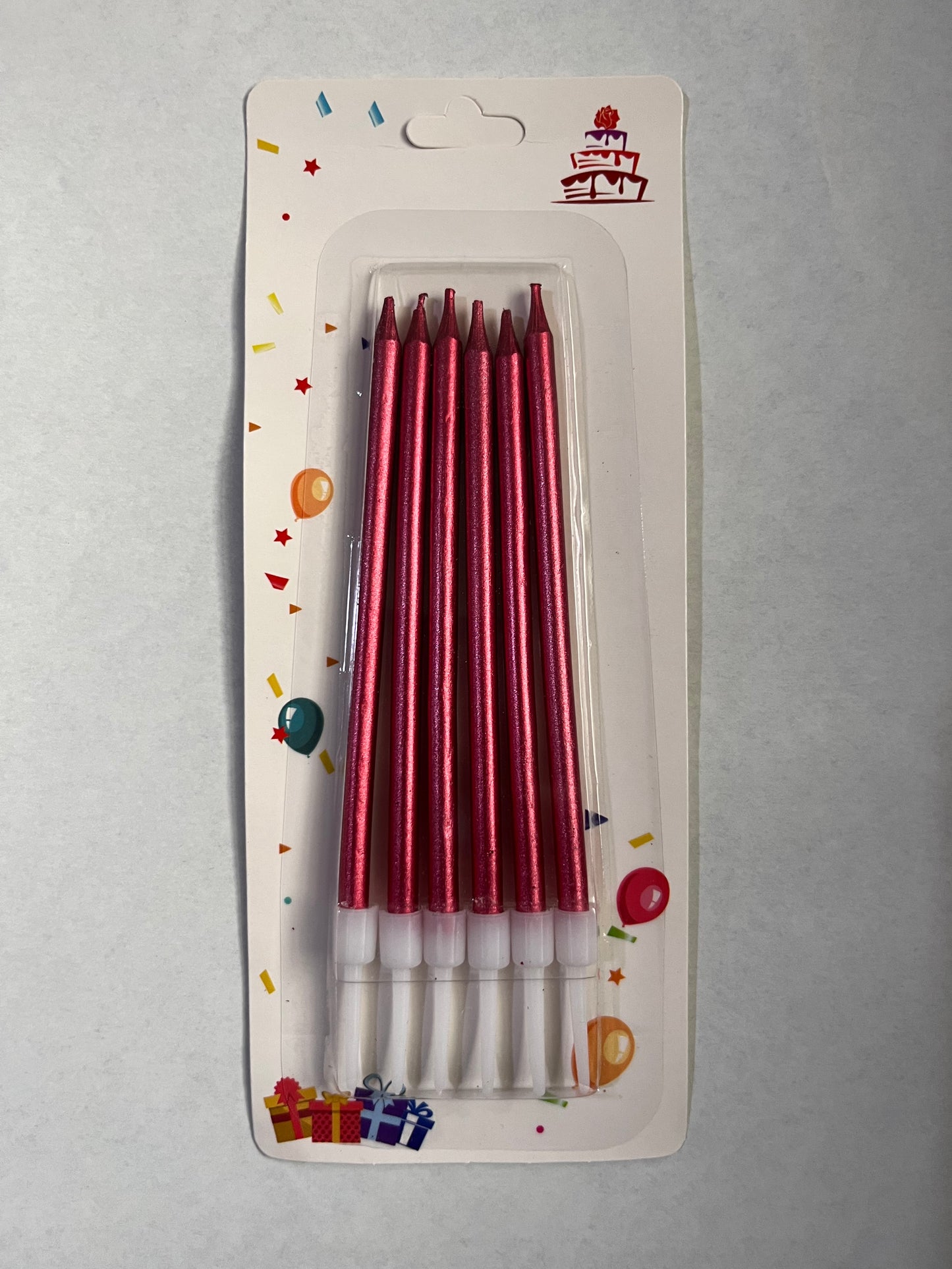 Red long candle