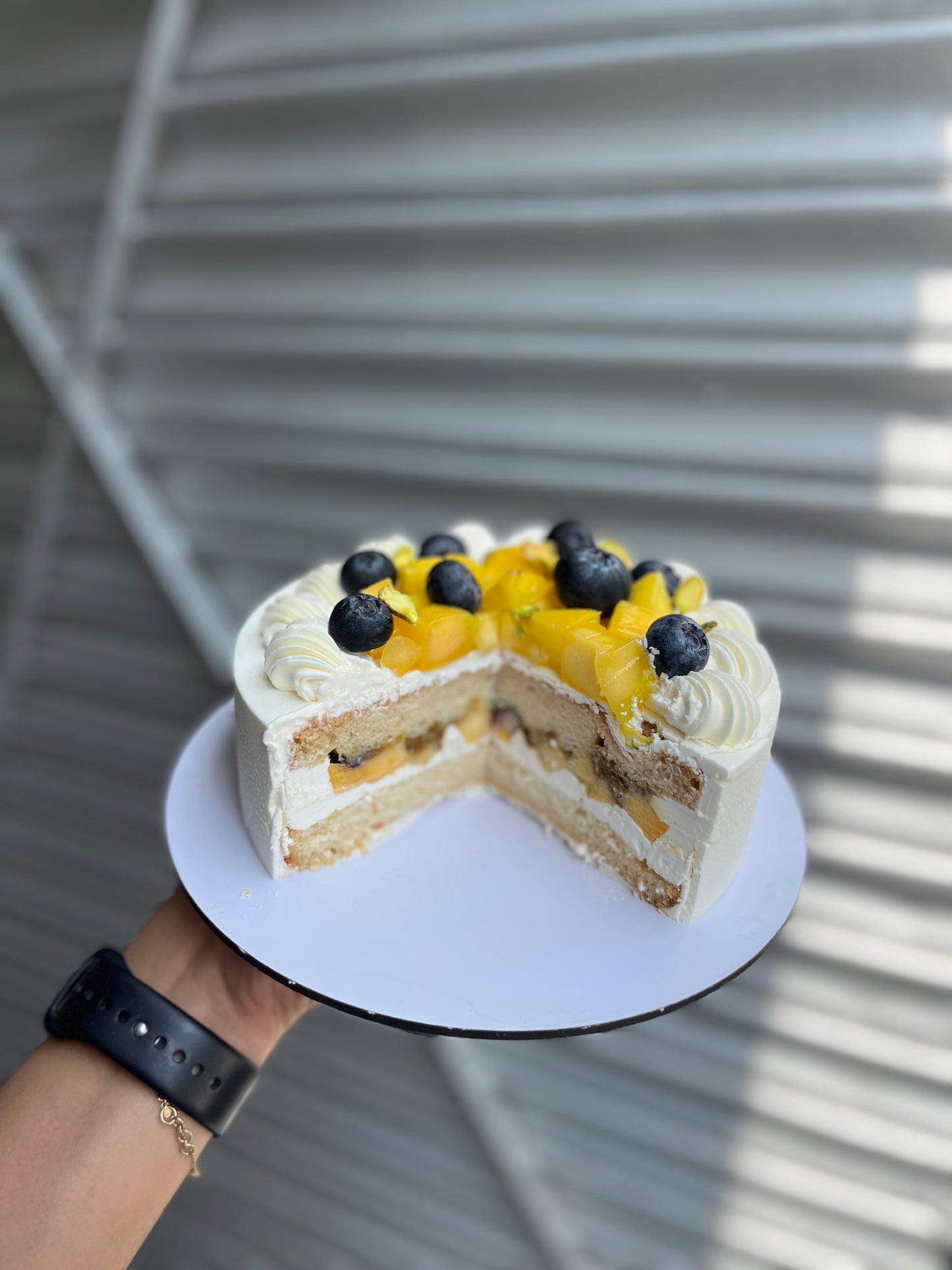 Mango Blueberry with Pistachio