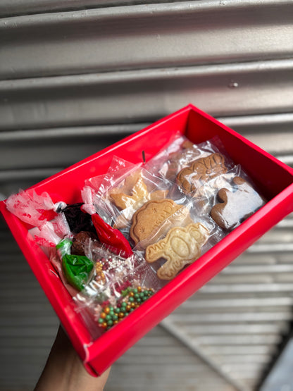 Vanilla Sable and Gingerbread DIY Cookie Decorating Kit