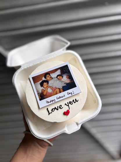 Happy Father's Day Love You Bento Cake