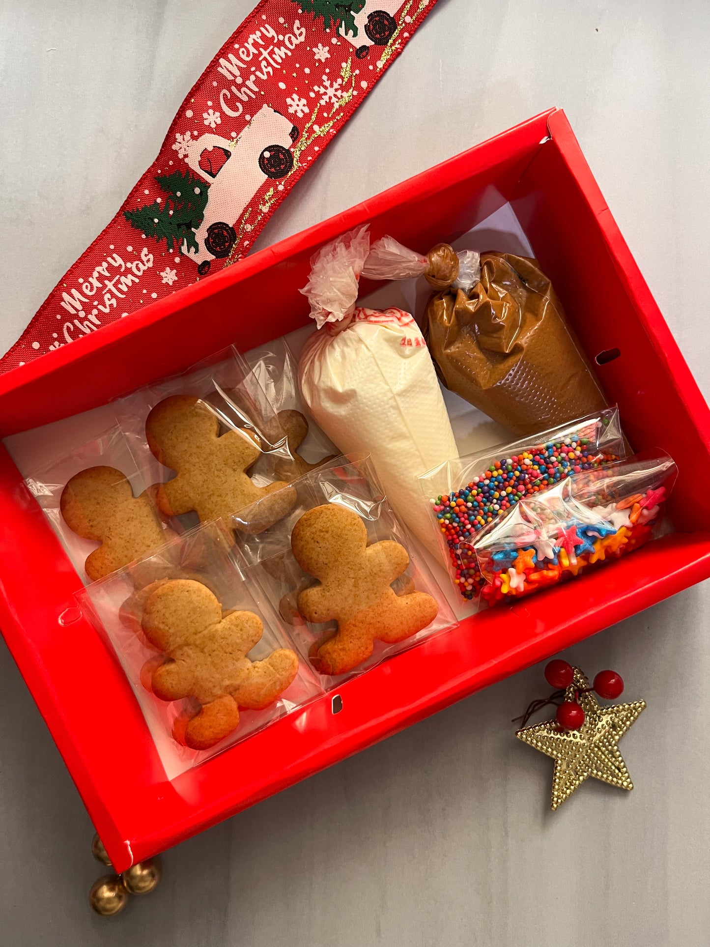 Gingerbread DIY Cookie Decorating Kit