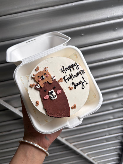 Happy Father's Day Bento Cake