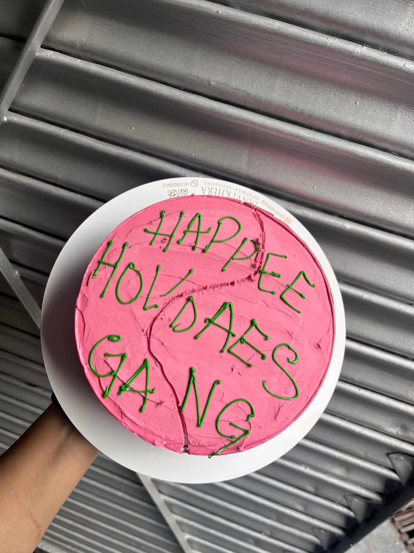 Happy Holidaes Cake