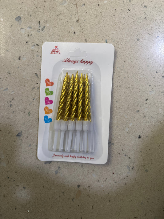 Yellow Gold Small Bento candle