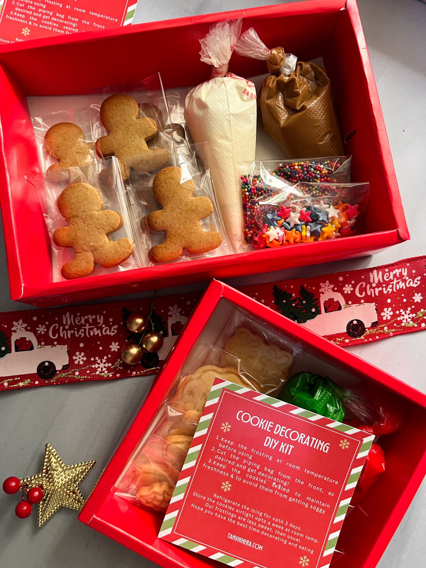 Gingerbread DIY Cookie Decorating Kit