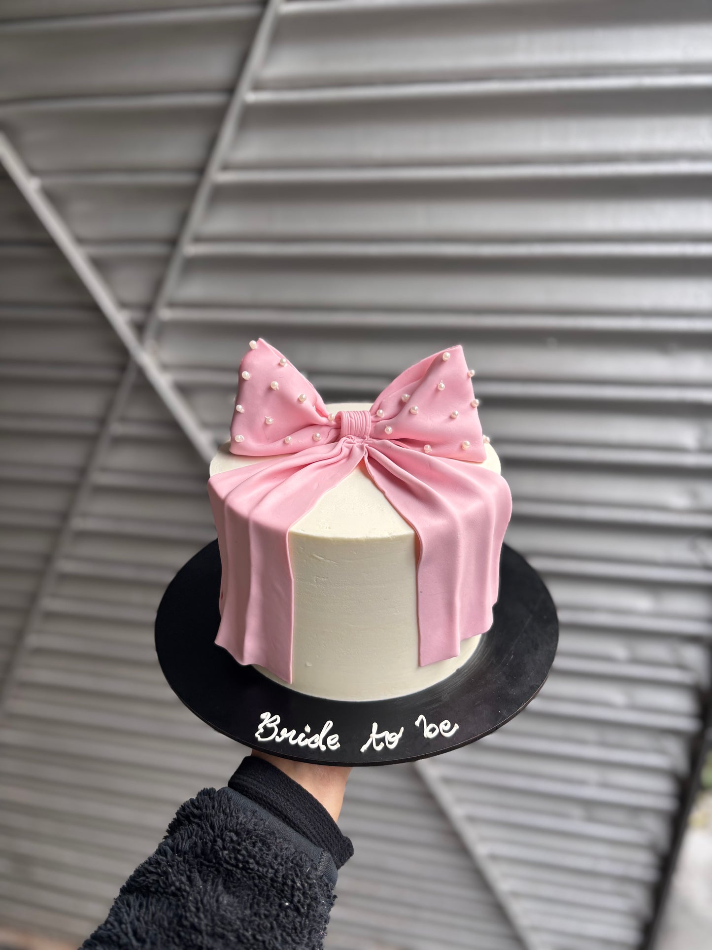 Bachelorette Bow For Her Cake