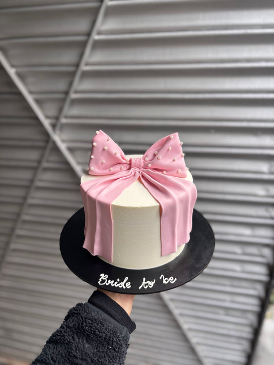 Bachelorette Bow For Her Cake
