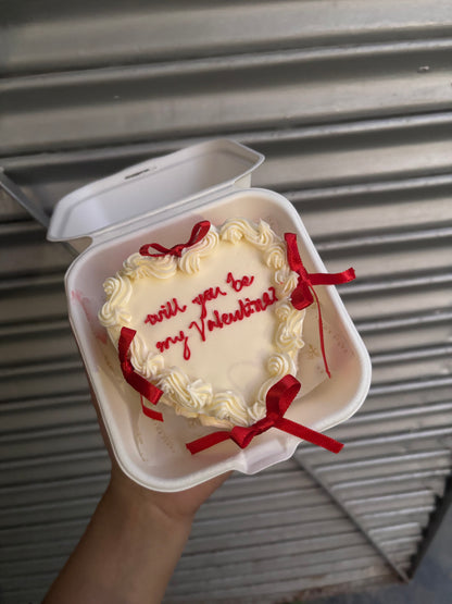 Will you be my Valentine Bento