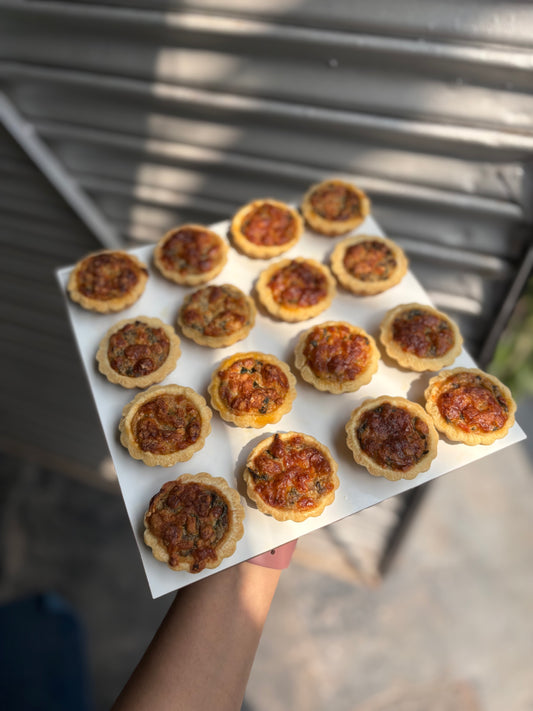 16 mini Quiche Tray