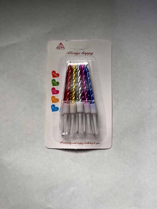 Mixed colours Small Bento candle