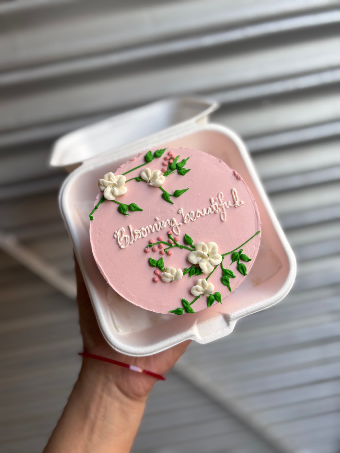 Blooming Beautiful Bento Cake