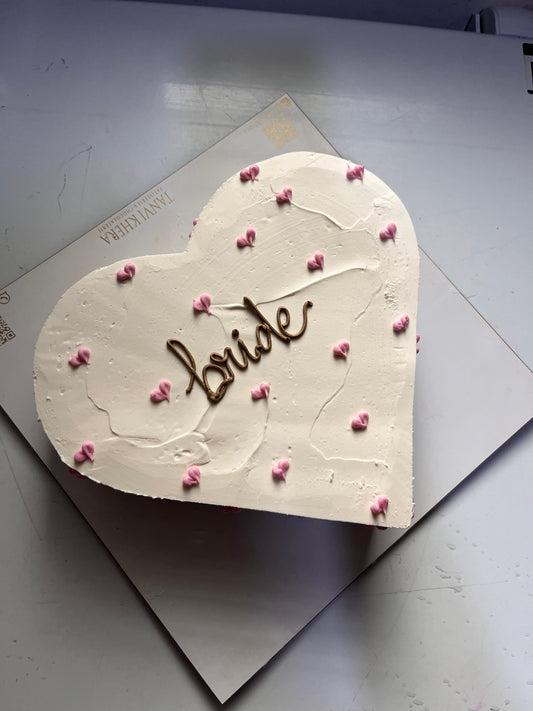 Bride to Be Cake