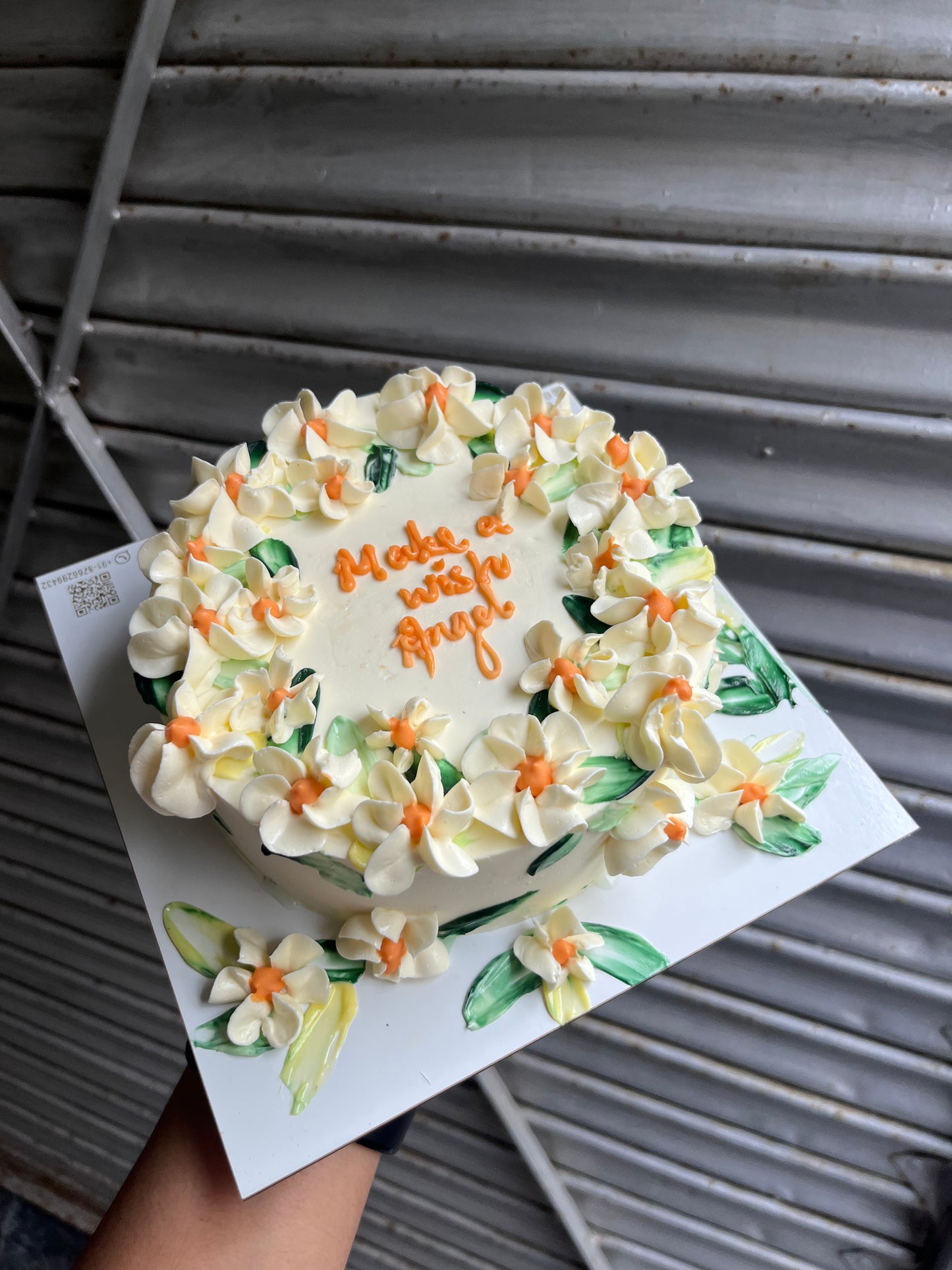 Buttercream Floral Cake