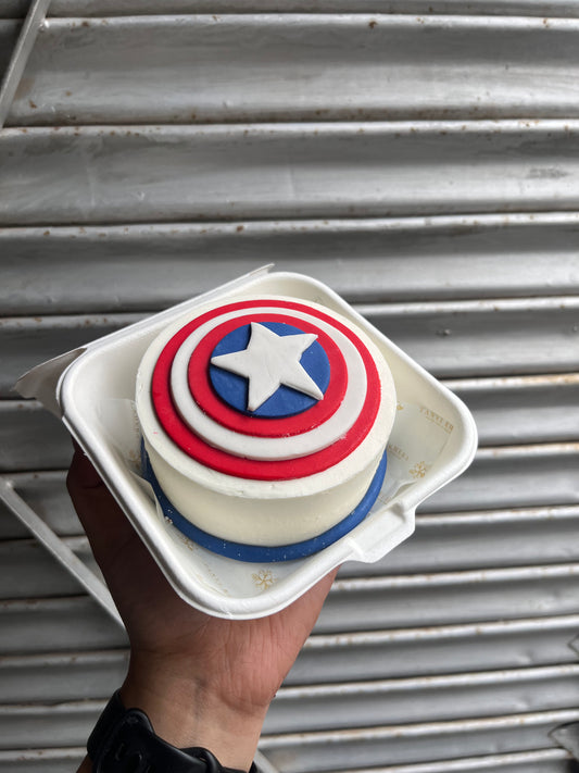 Captain America Bento Cake