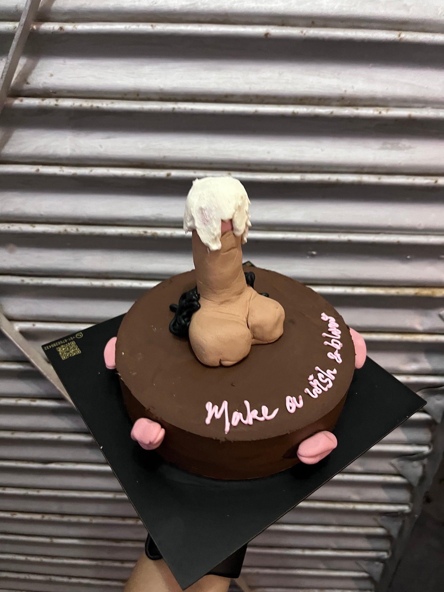 Make a wish Bachelorette cake
