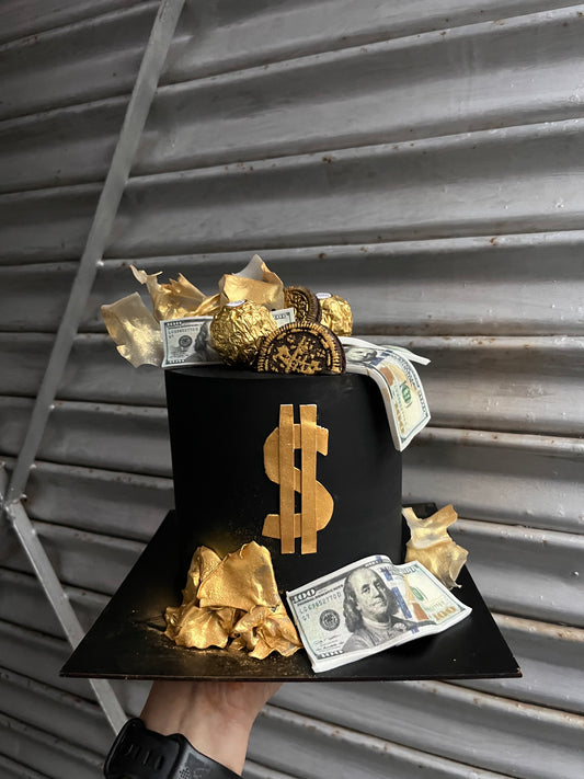 Dollar Bills Cake