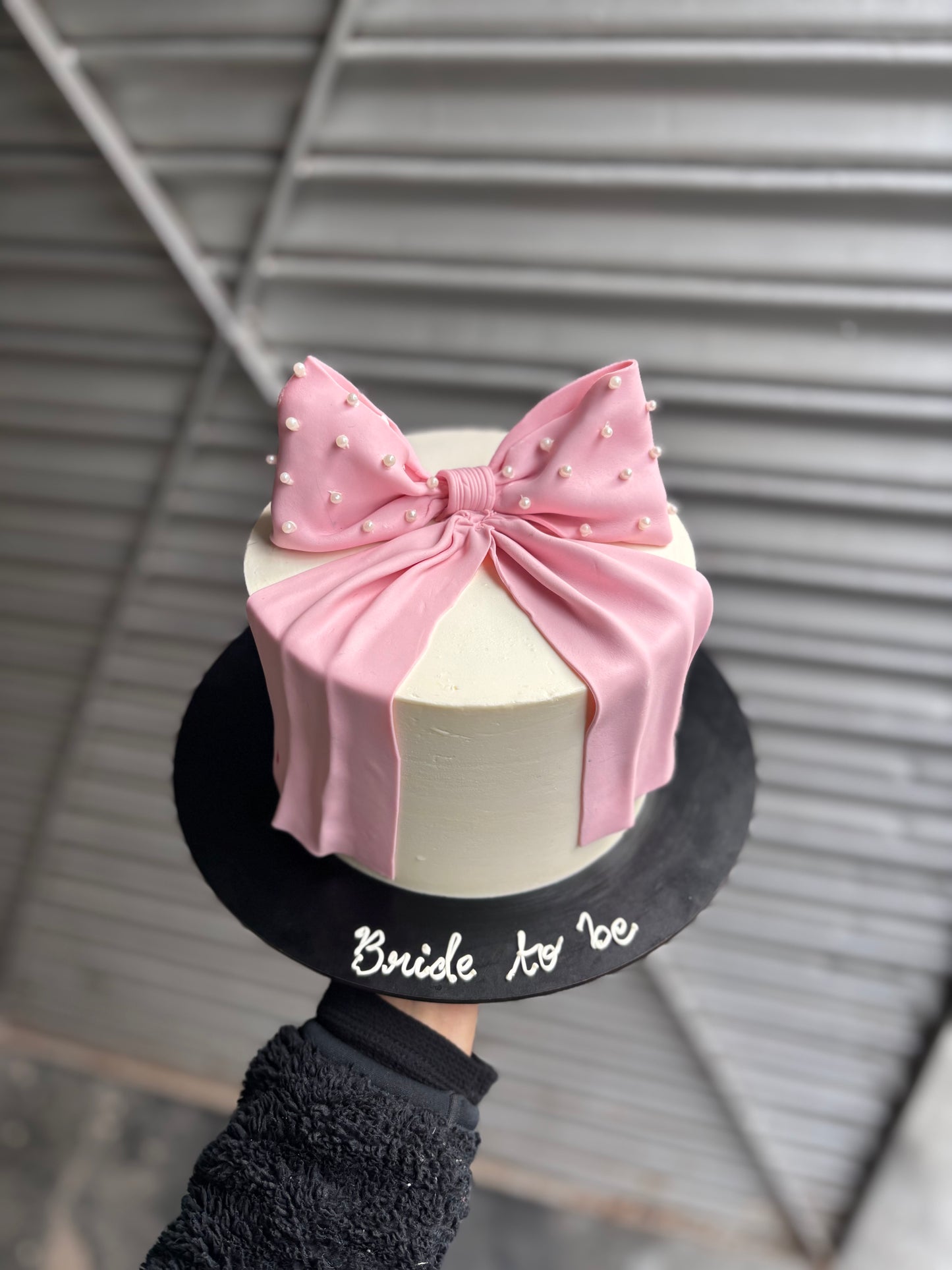 Bachelorette Bow For Her Cake