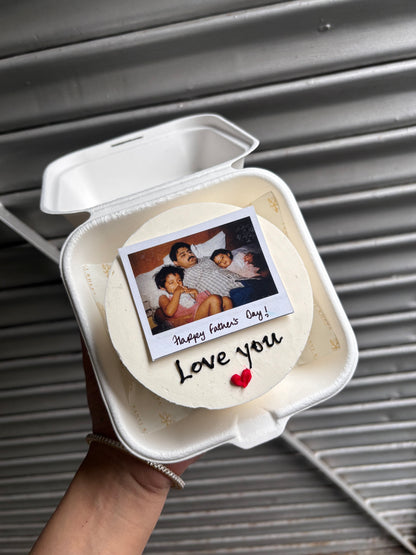 Happy Father's Day Love You Bento Cake