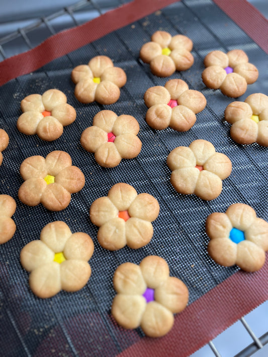 Flower Vanilla Shortbread