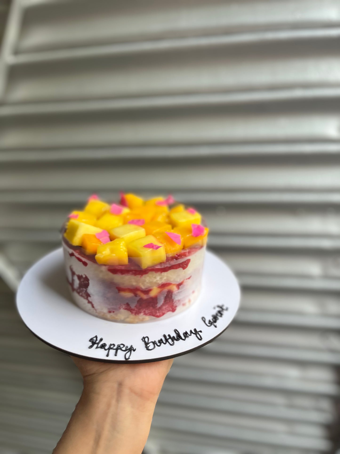 Mango Raspberry without Cream