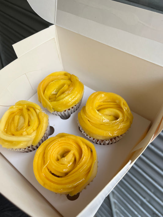 Mango Vanilla Cupcake Box