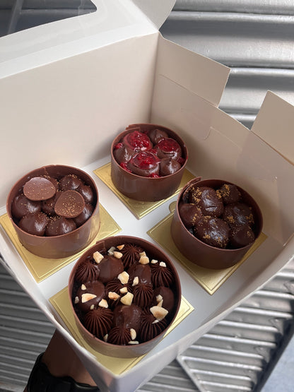 Chocolate Pastry box of 4