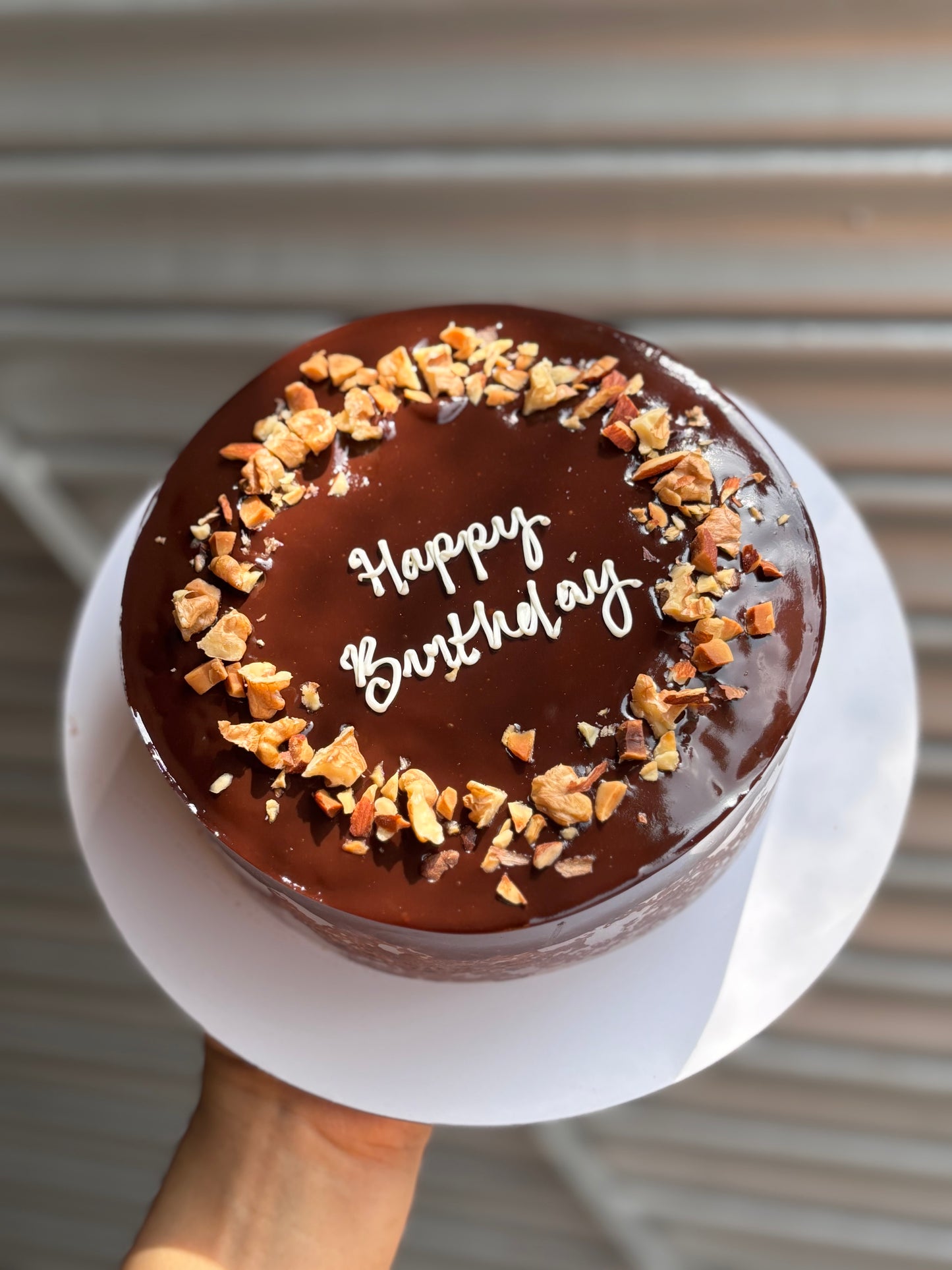 Chocolate Coffee Walnut Almond with Ganache