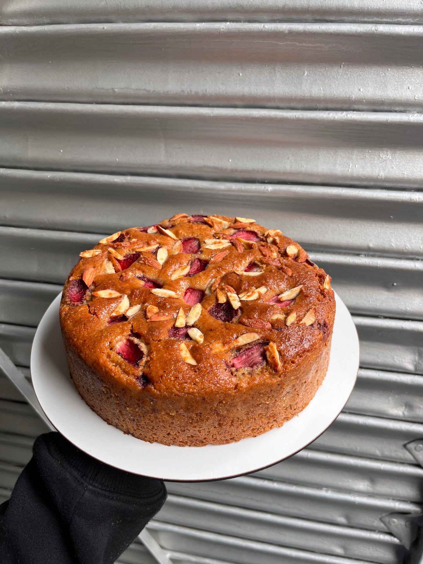 Whole Wheat Strawberry Almond Tea Cake Box