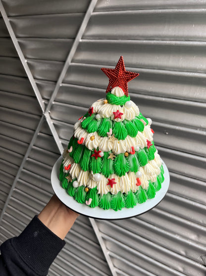 Christmas Tree Cake