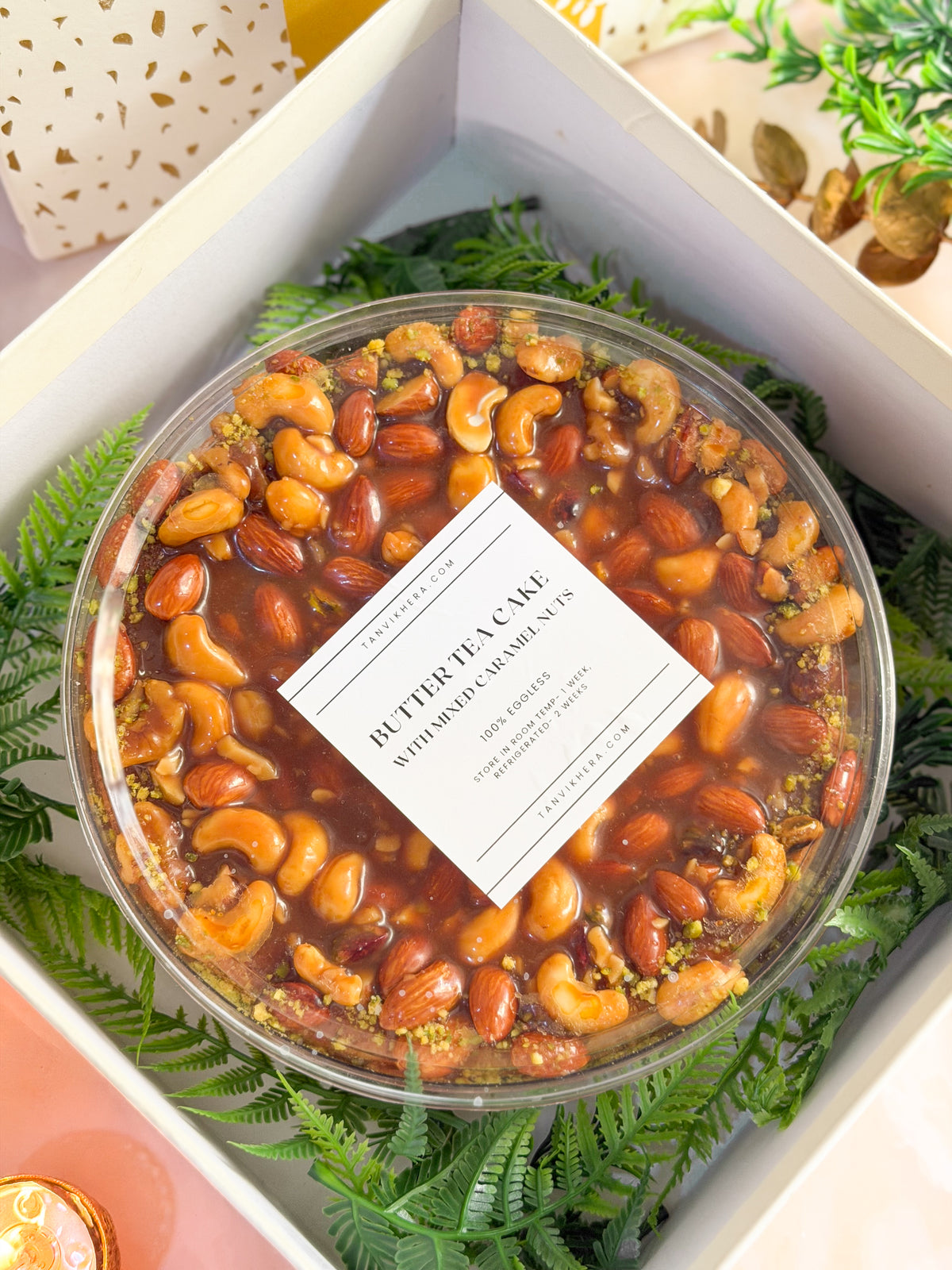 Butter Tea Cake with Caramel Nuts Tea Cake 1kg