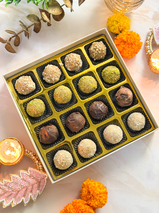 Sugar-free Gluten-free Date Truffle Box