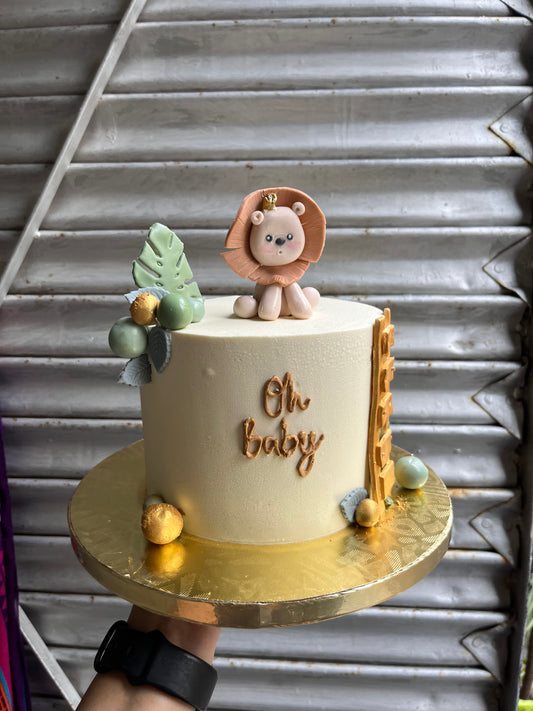 Oh Baby Lion Cake