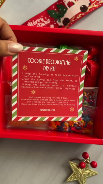 Gingerbread DIY Cookie Decorating Kit